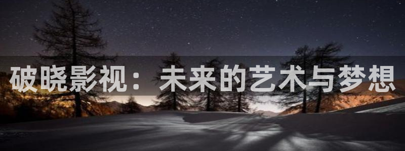 白云视频软件：破晓影视：未来的艺术与梦想